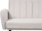 VIMMERBY - Slaapbank - Beige - Polyester