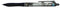 Pilot - Rollerpen PILOT friXion Ball Plus One Piece medium zwart | 12 stuks