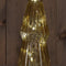 Anna's Collection - B.O.T. Tree Glass 10X23,5 cm Amber With Golden...