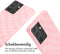 iMoshion Hoesje Geschikt voor Samsung Galaxy S21 Ultra Hoesje Met Koord - iMoshion Siliconen design hoesje met koord - Roze / Retro Pink