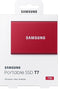 Samsung Portable SSD T7 - Externe SSD 1TB - USB 3.2 Gen2 - Rood