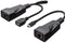 Lindy 100m USB 2.0 Type C Cat.6 Extender - USB extender over ethernet - 2x Ethernet 1Gbps