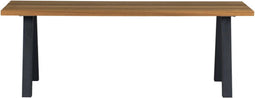 WOOOD Tablo Tuintafel Met A-poot - Naturel - 75x210x81