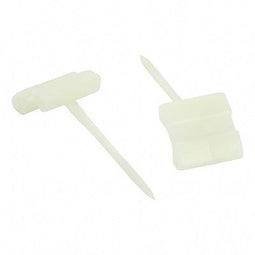 Klika - Prijspen kunststof gebroken wit 5cm 10st - 20 stuks