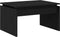 vidaXL - Salontafel - Zwart - Eiken - 68x38x50 - cm - Samengesteld - Hout
