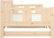 vidaXL - Slaapbank - uitschuifbaar - massief - grenenhout - 2x(90x190) - cm
