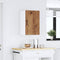 vidaXL - Keukenwandkast - Porto - bewerkt - hout - oud - houtkleurig