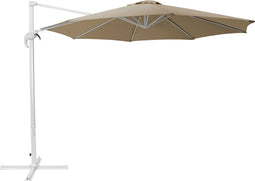 Beliani SAVONA - Zweefparasol - Beige - Kunststof