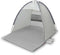 vidaXL - Strandtent - 3-persoons - waterdicht - grijs