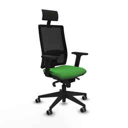 Bureaustoel met hoofdsteun Piqueras y Crespo 2D066G1 Groen