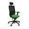 Bureaustoel met hoofdsteun Piqueras y Crespo 2D066G1 Groen
