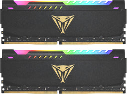 Patriot Viper Steel RGB PVSR416G360C8K - DDR4 Geheugen - 16GB 3600MT/s CAS 18 (2x 8GB)