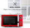 Klarstein Fine Dinesty - Magnetron met grillfunctie - 23L 800W magnetronvermogen 1000W grillvermogen - Rood