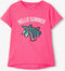 NAME IT T-shirt - Korte mouw - Glitter - Roze