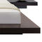 Beliani ZEN - Waterbed - Donkere houtkleur - MDF