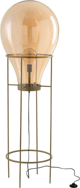 J-Line vloerlamp luchtballon glas 158 x 50 x 50
