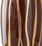 Vaas 20 x 20 x 58,5 cm Zebra Keramisch Gouden Bruin