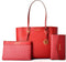Handtas Dames Michael Kors CHARLOTTE Rood 34 x 27 x 11 cm