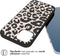 iMoshion Hoesje Geschikt voor iPhone 14 Hoesje Siliconen - iMoshion Design hoesje - Zwart / Leopard