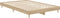 vidaXL - Bedframe - bewerkt - hout - sonoma - eikenkleurig - 120x190 - cm