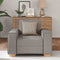 Sofa Stoel Taupe 60 cm Stof
