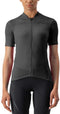 Castelli ANIMA 4 FIETSSHIRT LIGHT BLACK - Vrouwen - maat S