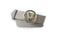 Valentino Round Kledingriem - Broekriem - Kunstleer - 110 cm - Beige
