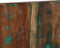 vidaXL - Hoofdbord - 140 - cm - massief - gerecycled - hout - meerkleurig