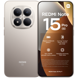 Xiaomi Redmi Note 15 Pro 5G - 12GB RAM - 512GB opslag - Zilver