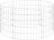 vidaXL - Gabion - paal - rond - Ø100x50 - cm - gegalvaniseerd - staal