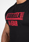 Gorilla Wear Murray T-shirt - Slim Fit - Kapmouwen - Zwart - M
