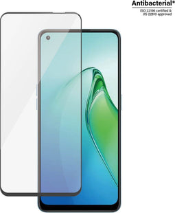 PanzerGlass Ultra-Wide Screen Protector voor de Oppo Reno 8 Pro - Case Friendly Tempered Glass Antibacterieel