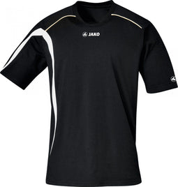 Jako Indoor Jersey Match Junior - Sportshirt - Kinderen - Maat 140 - Zwart;wit;Goud