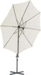 vidaXL - Parasol - met - draagbare - voet - groen