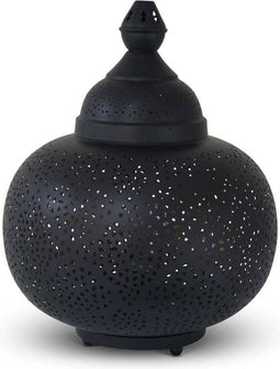 Safaary - Oosterse Tafellamp Wasima Zwart Goud Ø 33 x 40cm