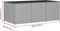 vidaXL - Tuinbox - met - wielen - 984 - L - poly - rattan - gemengd - beige