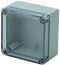 Weidmüller MPC 12/12/07 TRSP 9535240000 Universele behuizing 125 x 125 x 75 Polycarbonaat Lichtgrijs, Transparant 1 stu