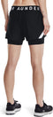 Under Armour Play Up 2-in-1 Shorts Dames Sportbroek - Zwart - Maat S