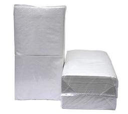 IEZZY horeca en cate - Servet euro blanco 1laags 1/4vouw