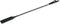 EasyToys - Zweep SM met Lange Steel - Zweep Sex Musthave voor SM liefhebber - Kinky Zweep met Lange Steel - BDSM - Zwart