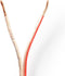 Nedis CAGW2500TR500 Speaker-kabel 2x 2,50 Mm2 50,0 M Folieverpakking Transparant