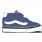 Vans Brooklyn Mid V - Hoge sneakers - Suède met canvas - Blauw - Wit