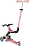 Globber Go up Active Lights - Meegroeistep - lichtgevende wielen - pastel roze