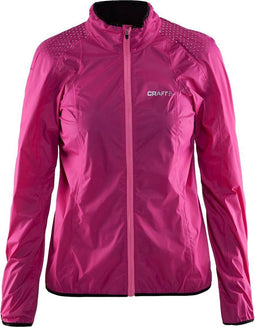 Craft Move Rain Jacket - Dames - Getailleerde pasvorm - Rose - Maat XL