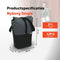 New Looxs Nyborg Single - Fietstas Enkel - Waterdicht Polyester - 13 inch Laptopvak - Zwart & Donker Grijs