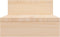 vidaXL - Monitorstandaard - (52-101)x22x14 - cm - grenenhout - honingbruin