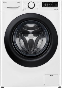 LG F82AV35WHS - Wasmachine 8,5kg - AIDD TM Direct Drive - Frans Display