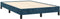 vidaXL - Bedframe - Fluweel - 120x190 cm - Donkerblauw