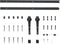 vidaXL - Schuifdeur - met - beslag - 70x210 - cm - massief - grenenhout