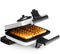 Frifri WA102A - Wafelijzer - 1200W - Verwisselbare Platen - 180° Rotatie - Cool Touch Veiligheid - Platen voor 4 x 7 Traditionele Wafels